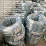 4mm-16mm soft water pipe, rubber hose, transparent horizontal pipe, PVC hose, garden pipe, fish tank, submersible pump water pipe